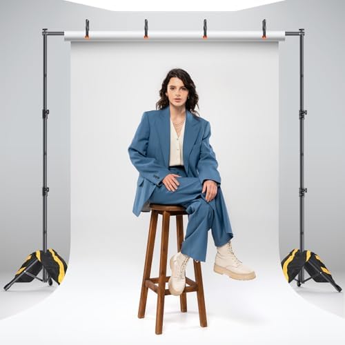 Backdrop Stand Kit - 6 Widths, 10x7.5ft Adjustable Background Stand for Parties & Studio Photography - Image 7