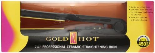 Gold N Hot GH2145 2-1/4" Professional Ceramic Flat Iron by GoldNHot