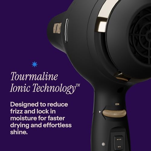 Hot Tools Pro Artist Black Gold 2100 Turbo Ceramic Blow Dryer, 1875 Watts - Image 3