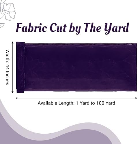 70 Yard Organza Fabric 44" Wide for Wedding Event Décor - Cadbury Purple - Image 2