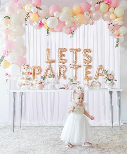 8ft x 8ft White Sequin Backdrop Curtain Sparkle Photo Backdrop - Image 4