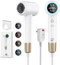 KARFUN 110000RPM Ionic Hair Dryer, Positive & Negative Ion Tech (White) by Wearecommittedtoprovidinghigh-qualityandcost-effectiveproductsEmpoweringyoutocreateabrighterfuture