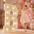 imprsv 4FT Marquee Letters Large Light Up Letters B for Party Decor by Letsmakeitimpressive
