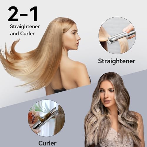 Quico Hair Straightener, Professional Flat Iron with Hair Care Dual Voltage - Image 4