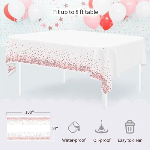 Pack of 11 NWK Cake Stand Set of Cupcake Stand, Tray & Table Cloth (Pink) - Image 6