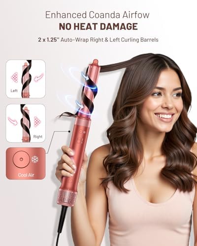 HITTIONA High-Speed Hair Dryer Brush - Hot Air Styler Multi Hair Styler - Image 6