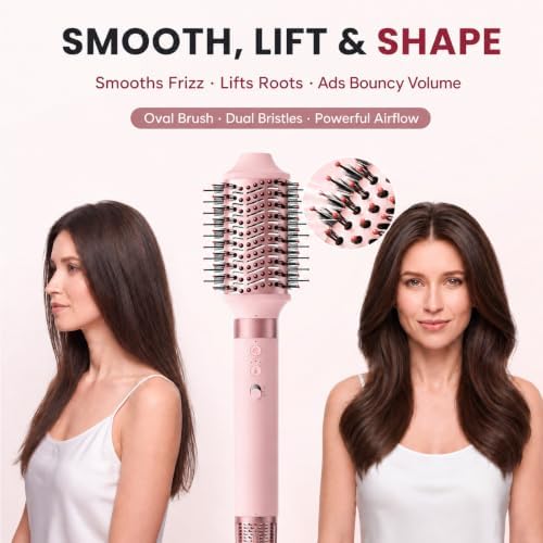 MESCOMB 5 in 1 Hot Air Styler Wrap for Fast Drying, Straightening,Curling - Image 5