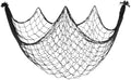 Fish Net Decorations for Party, Black Fishing Nets Pirate Halloween Decor by iHansee