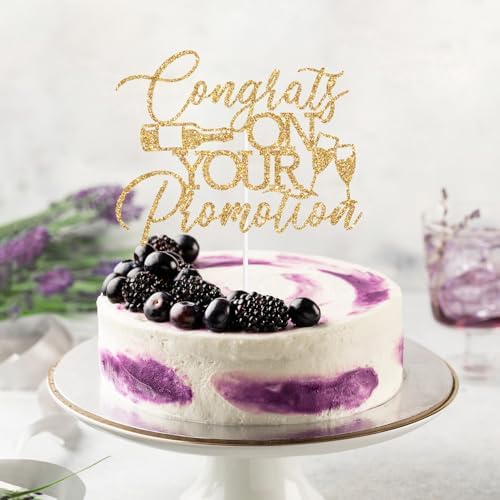 Congrats On Your Promotion Cake Topper, Job Promotion Cake Decor - Image 4