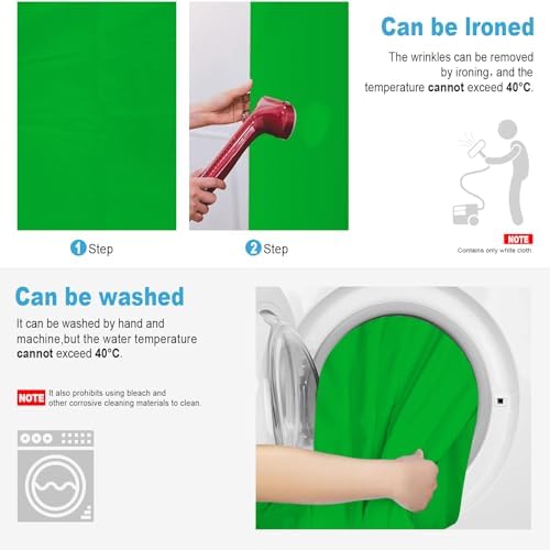 Green Screen Photography Backdrop for Photoshoot, Fabric, 7x10 FT - Image 7