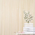 ShinyBeauty Sequin Fabric Backdrop 4FTx7FT - Ivory Sequin Drapes Sparkle Glitter Shimmer Background for Photoshoot & Birthday Party by ShinyBeauty