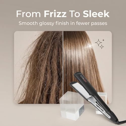 IZUTECH KTX450 Titanium 1.75 in Flat Iron, Auto Shut Off, Dual Voltage - Image 5