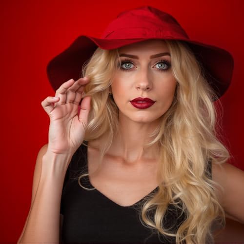 Kate Seamless Paper Backdrop Red Paper Backdrop Seamless Backdrop Paper Rolls (53''x32.8' Scarlet) - Image 4