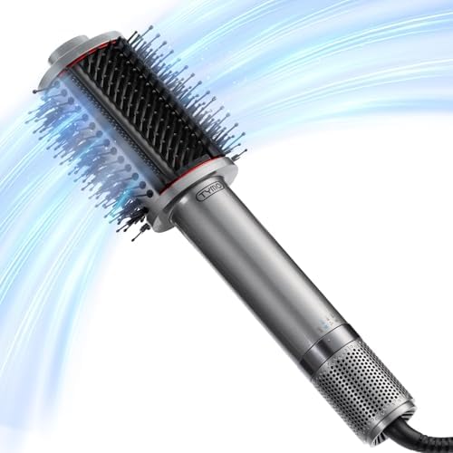 TYMO 4.0 Hair Blow Dryer Brush, Lightweight Ionic Blowout Hair Dryer Brush by TYMOFashionTech