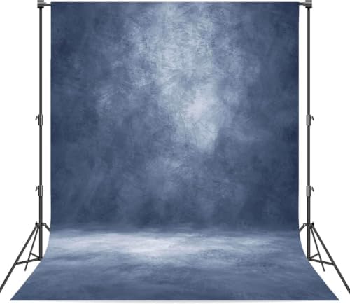 Abstract Photography Backdrop for Photoshoot, 8x14ft,Blue,No Stand by Haboke