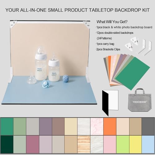 Photo Backdrop Board for Product Photography, 16.5 x 11.7 inch - Image 2