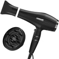 ANNLARY Professional 1875W Hair Dryer with Diffuser, Ionic Blow Dryer, Powerful AC Motor Hairdryer with 8.2Ft Cord for Women & Men, Fast-Drying Blow Dryer with Nozzle for Home, Salon by ANNLARY