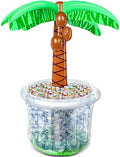 JOYIN 60" Inflatable Palm Tree Cooler, Beach Theme Decor, Pool Party Decorations, Luau Hawaiian Birthday Party Supplies, Ocean Jungle Tropical Themed Summer Outdoor Drink Cooler by JOYIN