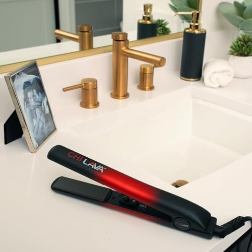CHI Lava Ceramic 1″ Flat Iron Hair Straightener - Image 3
