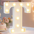Pooqla LED Marquee Letter Lights Sign, Light Up Alphabet Letter for Home Party Wedding Decoration T by Pooqla