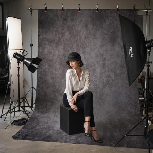 8x12FT Dark Grey Abstract Photography Backdrop for Photoshoot, No Stand - Image 6