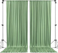 AK TRADING CO. 10 feet x 10 feet Sage IFR Polyester Backdrop Drapes Curtains Panels with Rod Pockets - Wedding Ceremony Party Home Window Decorations by Fabrics%7CEventDecor%7CCrafts%7CUpholsteryFoam
