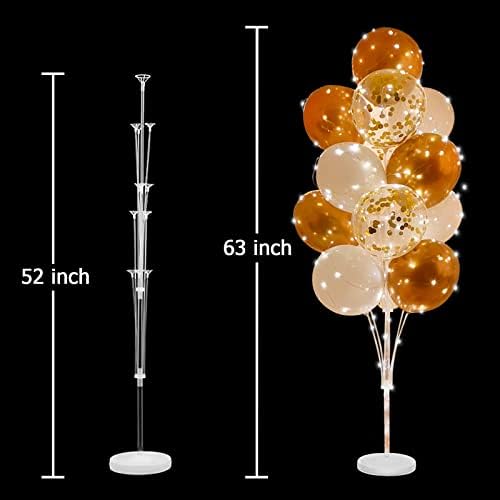 Cicicooie Balloon Stands Floor Column Kit 2 Centerpiece Party Decorations - Image 3