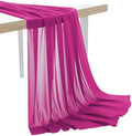 70 Yard Chiffon Fabrics, 44" Wide, Lightweight, Sheer – Magenta by MDS