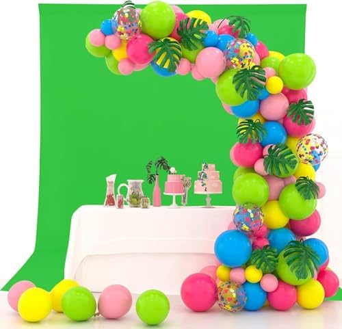 Sugargirl 10X10FT Green Backdrop Background for Photography, Photo Backdrop Green Screen Photo Booth Backdrop for Photoshoot Party Video(1 Panel) - Image 3