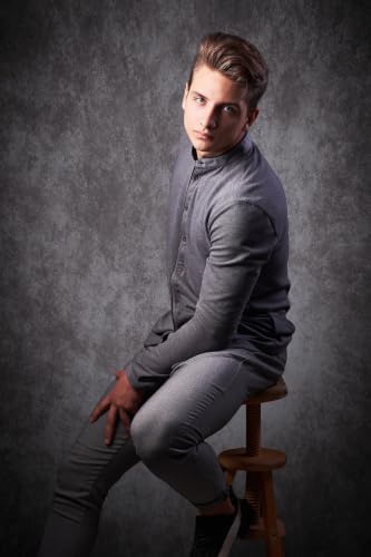 8x12FT Dark Grey Abstract Photography Backdrop for Photoshoot, No Stand - Image 4