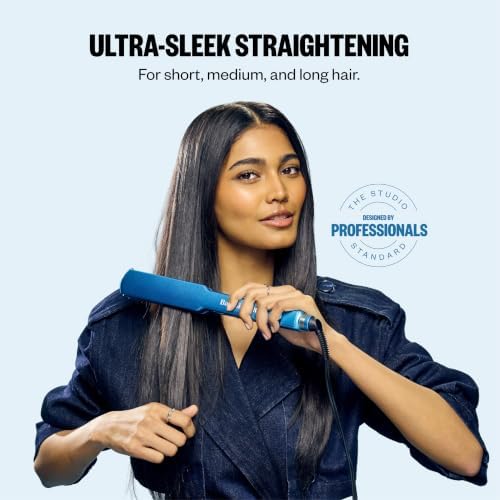BabylissPRO Nano Titanium Ultra-Thin Hair Straightener, Professional Flat Iron, 5-Inch Extended Plates for Faster Straightening, for All Hair Types - Image 2