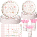 Havawish 175 Pcs One Silly Goose Birthday Decoration Party Tableware, Pink by Havawish