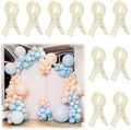 LemonRoad 10 Pack Large Balloon Arch Clips Spring Clamp for Backdrop, Beige by Unknown