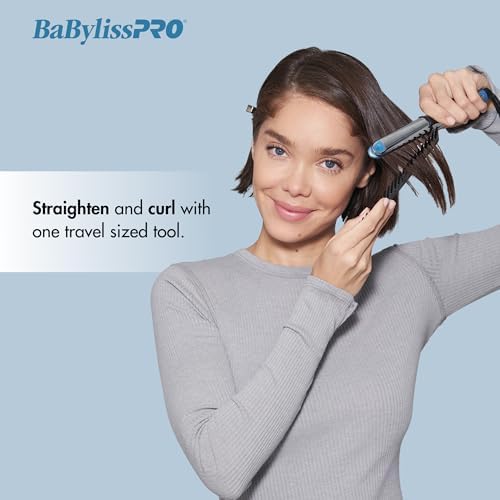 BaBylissPRO Nano Titanium Prima2000 Ionic Styling Iron, 3/4" stainless steel travel/mini iron, all hair types - Image 3