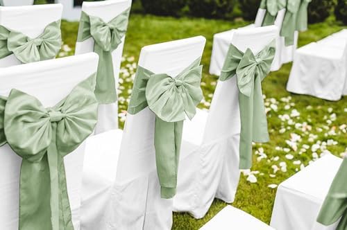 12 Pack Sage Green Satin Table Runner 12 x 108 Inch Long Premium Table Runners for Wedding Party Events Decoration，Birthday Parties, Banquets Decorations, Graduations, Engagements - Image 5