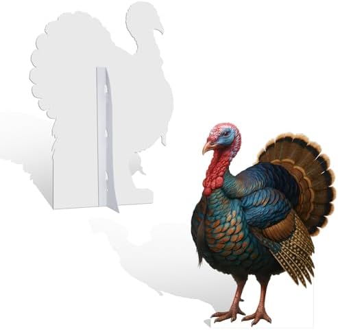 Turkey Cardboard Cutout, 4FT Life Size Standup, 1PC - Image 2