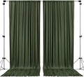 AK TRADING CO. 10 feet x 10 feet Olive IFR Polyester Backdrop Drapes Curtains Panels with Rod Pockets - Wedding Ceremony Party Home Window Decorations by Fabrics%7CEventDecor%7CCrafts%7CUpholsteryFoam
