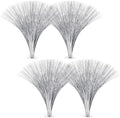 Colingmill 4 Pcs Plastic Metallic Spray Table Centerpieces, Silver by Colingmill