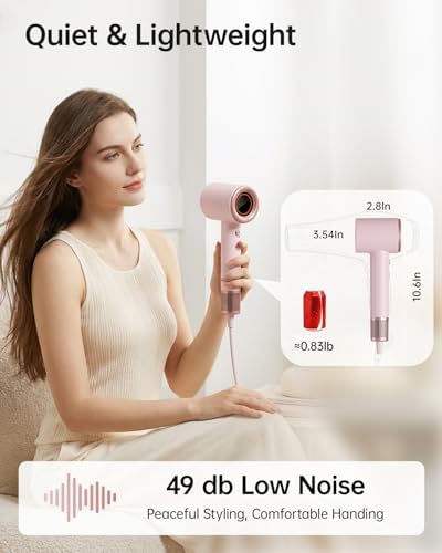 BOWEI High-Speed Ionic Hair Dryer with Magnetic Wall Mount & Concentrator - Image 5