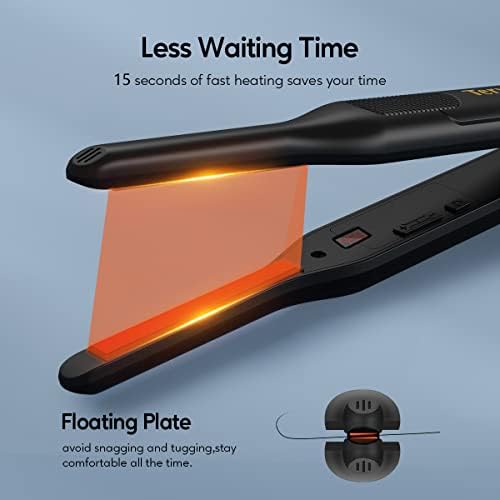 Terviiix Pencil Flat Iron for Edges & Short Hair, 3/10 Inch - Image 4