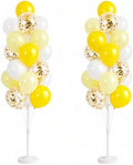 Hiins Pastel Yellow Balloons Tree Kit With Base,Pole for Party Decor by HiinsPartyDecoration