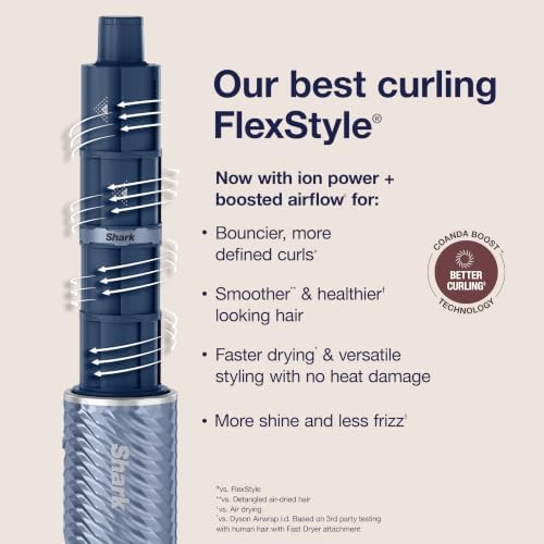 Shark FlexStyle Next-Gen IonCurl 5-in-1 Hair Styler, Curler & Dryer, HD840 - Image 6