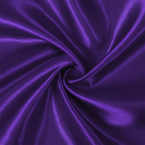 Purple Satin Table Runner, 12x108 Inches, 12 Pack - Image 7