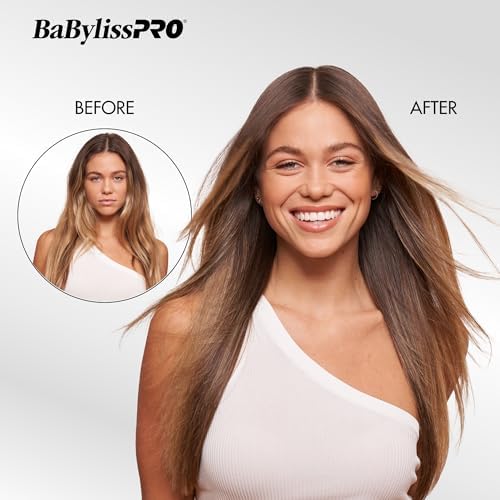 BabylissPRO Nano Titanium Ultra-Thin Hair Straightener, Professional Flat Iron, 5-Inch Extended Plates for Faster Straightening, for All Hair Types - Image 6