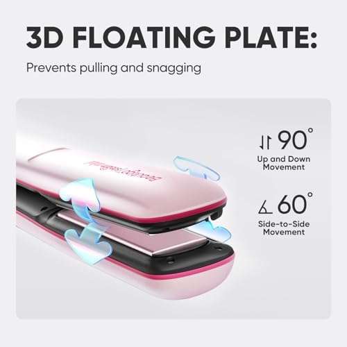 Steam Hair Straightener with 25ml Tank & Argan Oil Ceramic Plates - Image 4