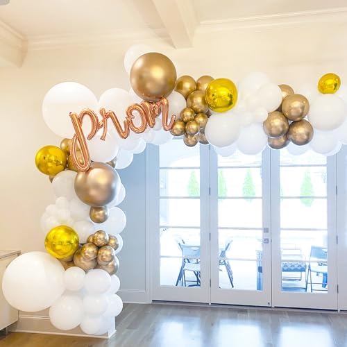 Voircoloria 66pcs White Latex Party Balloons, 12inch - Image 5