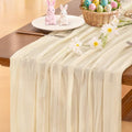 Cheesecloth Table Runner Fall Boho Wedding Birthday Party Home Decor by Socomi