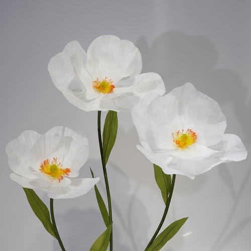 5.58FT Artificial Paper Flowers, Large Flower Backdrop - Image 4