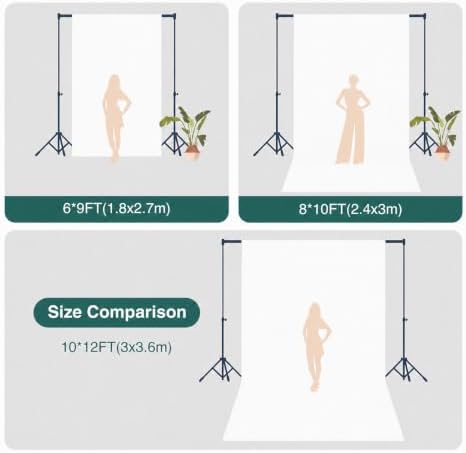 Kate White Photography Backdrop Solid White Photo Background for Portrait - Image 5