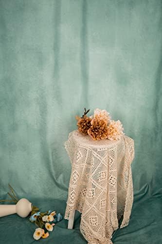 Kate Dark Cyan Photography Backdrops Abstract Photo Backdrop Poratrait Background for Photoshoot, 10x20ft - Image 4